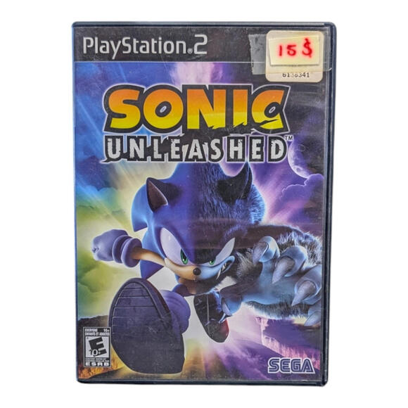 SONIC Unleashed PS2 Playstation 2 Complete Manual 2008 Tested Working - Picture 1 of 6